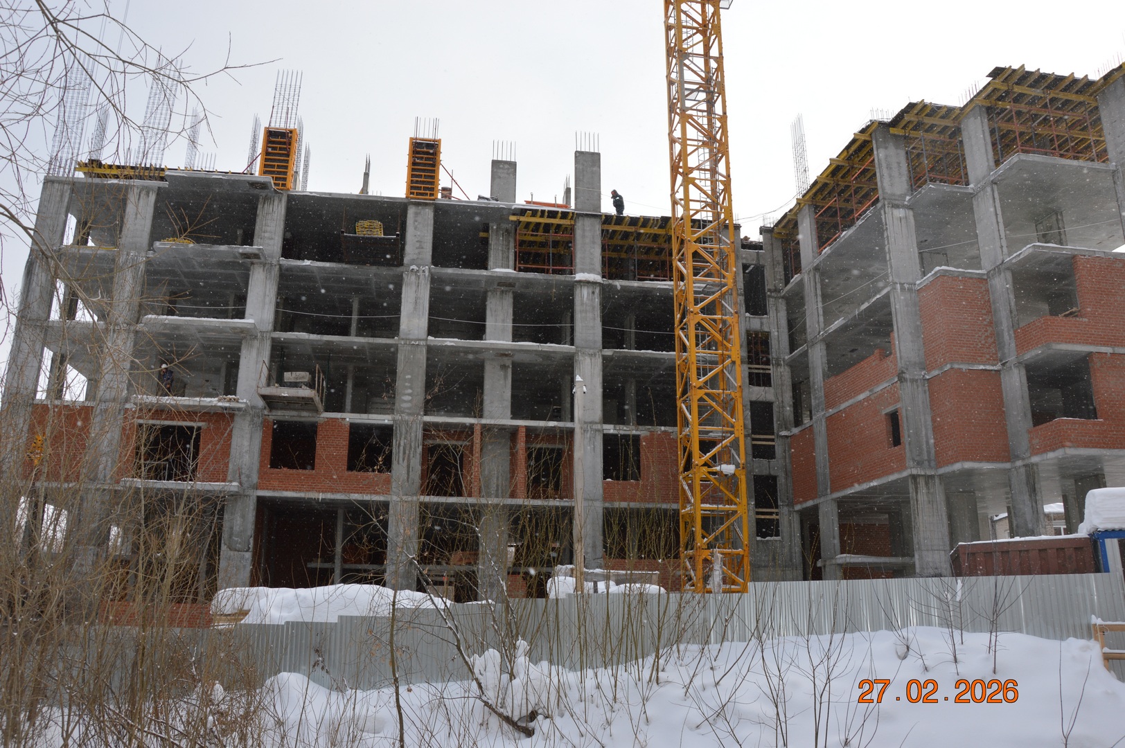 Строительство жилого дома по ул. Подгорная, 61